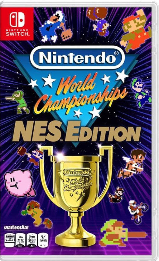 Nintendo Switch OLED Model white joycon with Nintendo World Championships NES Edition