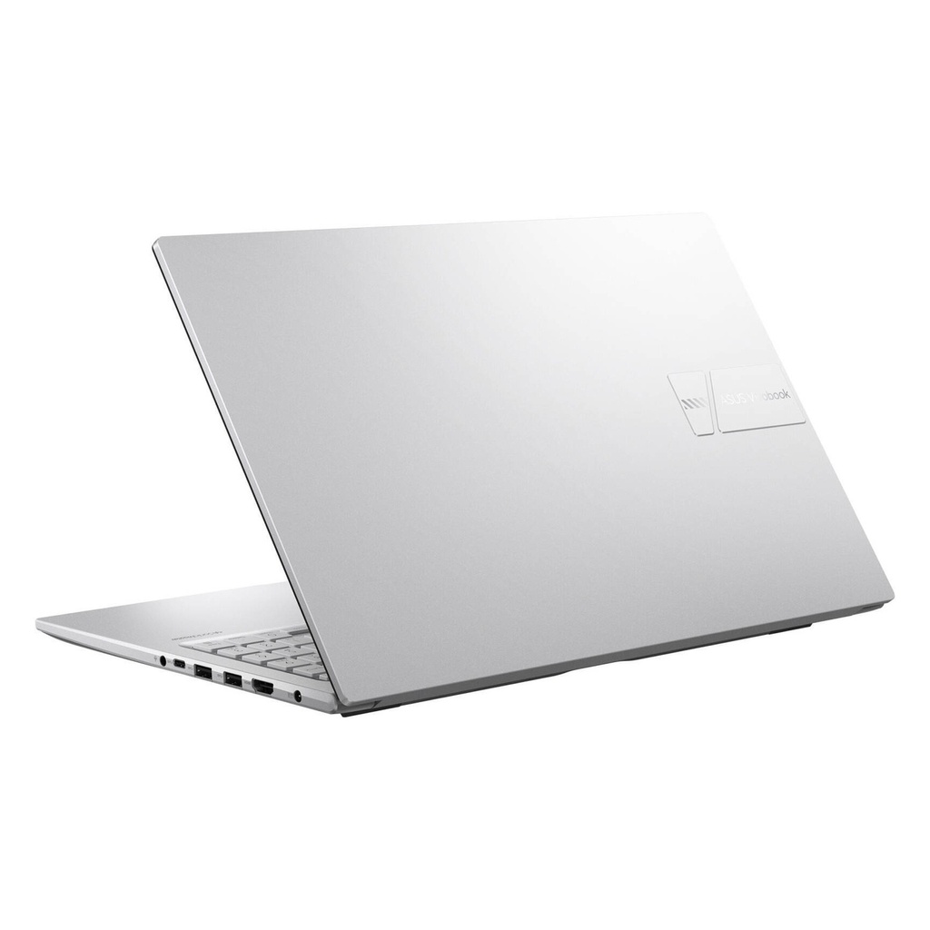 Asus Vivobook X1504VA-BQ4173 Laptop, Intel Core 7 Processor 150U, 8GB RAM, 512GB SSD, Intel Graphics, 15.6" FHD IPS 60Hz Display, English/Arabic Keyboard, Windows 11 Pro (License), Cool Silver | 90NB13Y2-M01TV0