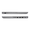 Asus Vivobook X1504VA-BQ4173 Laptop, Intel Core 7 Processor 150U, 8GB RAM, 512GB SSD, Intel Graphics, 15.6" FHD IPS 60Hz Display, English/Arabic Keyboard, Windows 11 Pro (License), Cool Silver | 90NB13Y2-M01TV0