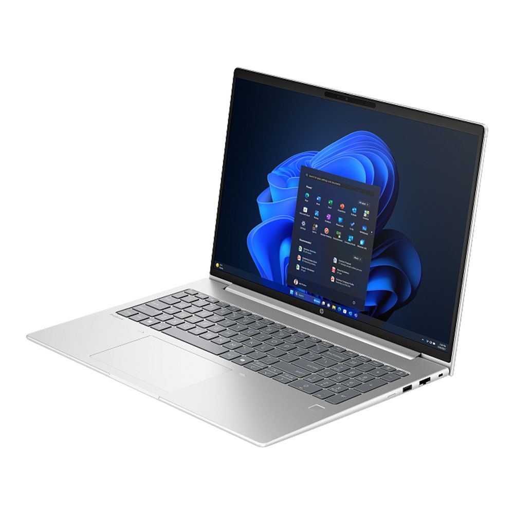 HP ProBook 4 G1iR Laptop, Intel Core 5 120U Processor, 16GB RAM DDR5, 512GB SSD NVMe, Intel® Graphics Integrated, 16" WUXGA IPS Display, backlit keyboard, Windows 11 Pro (License), Pike Silver | CT1E0AT