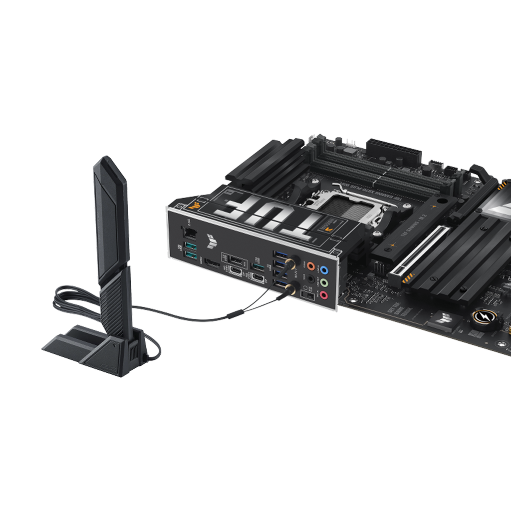 ASUS TUF GAMING X870-PLUS WIFI AM5 DDR5 ATX Motherboard - Black