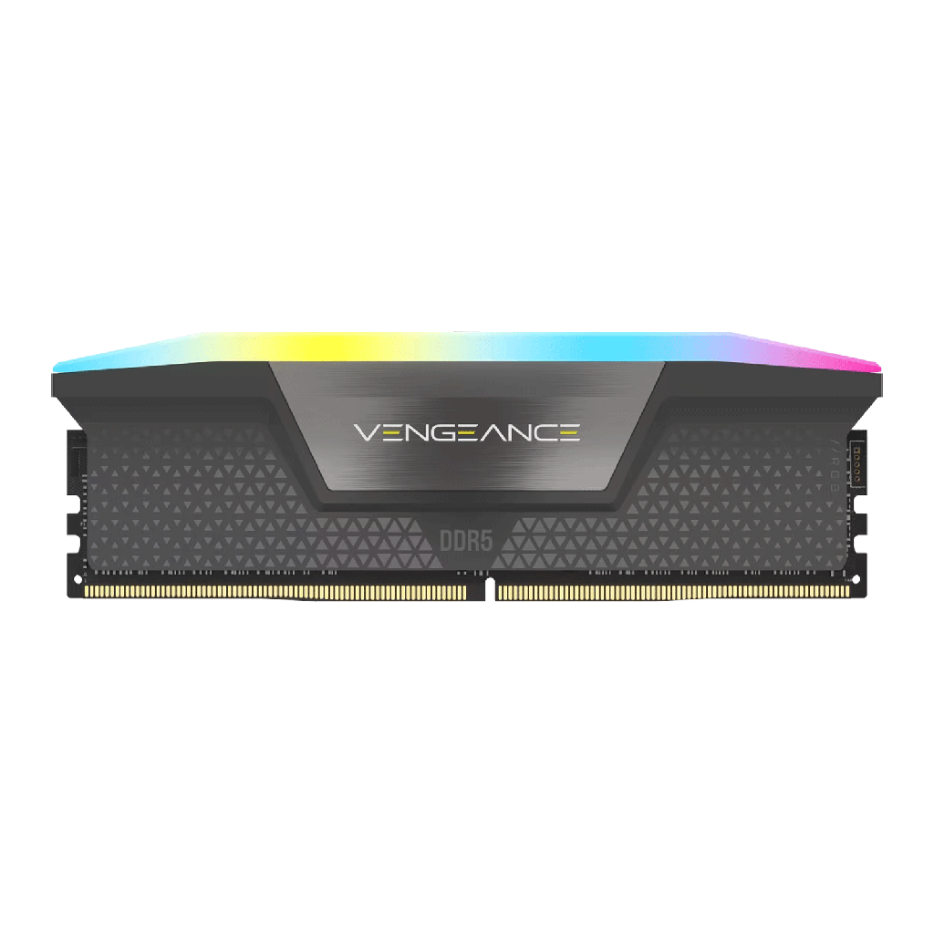 Corsair Vengeance RGB 32GB (2x16GB) DDR5 6000MHz CL36 Memory Kit - Black