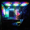 Corsair Vengeance RGB 32GB (2x16GB) DDR5 6000MHz C36 Memory Kit -Black