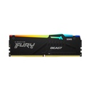 Kingston Fury Beast RGB 32GB DDR5 6000MT/s CL36 (AMD Expo & Intel XMP 3.0) Memory - Black