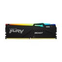Kingston Fury Beast RGB 64GB (2x32GB) DDR5 6000MHz CL30 Memory Kit - Black | KF560C30BBAK2-64