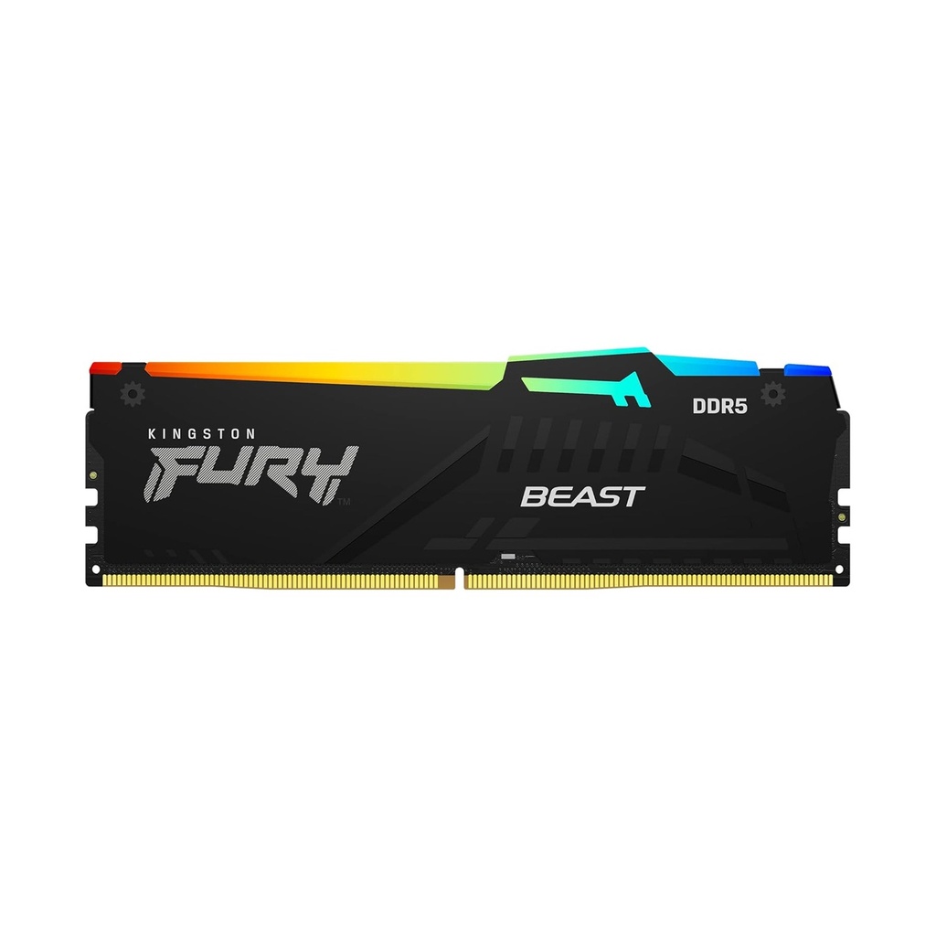 Kingston Fury Beast RGB 64GB (2x32GB) DDR5 6400MT/s CL32 Memory Kit