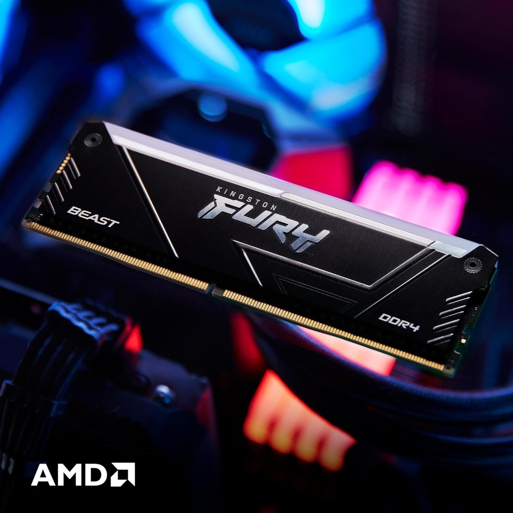 Kingston Fury Beast RGB 64GB (2x32GB) DDR4 3200MHz CL16 Memory Kit