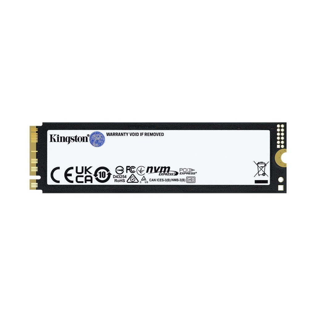 Kingston FURY Renegade G5 PCIe 5.0 NVMe M.2 Internal SSD, 2TB (2048GB) Capacity, Sequential Read / Write 14,700 / 14,000 MB/s, 3D TLC NAND, SM2508 Controller, Black | SFYR2S/2T0