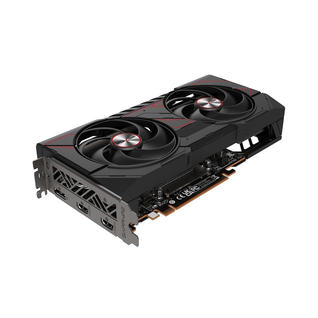 Sapphire Pulse AMD Radeon RX 9060 XT 8GB OC Dual Fan Graphic Card