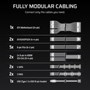 Corsair HXi Series HX1500i 80PLUS PLATINUM High Performance Fully Modular 1500W ATX 3.1 Power Supply -Black