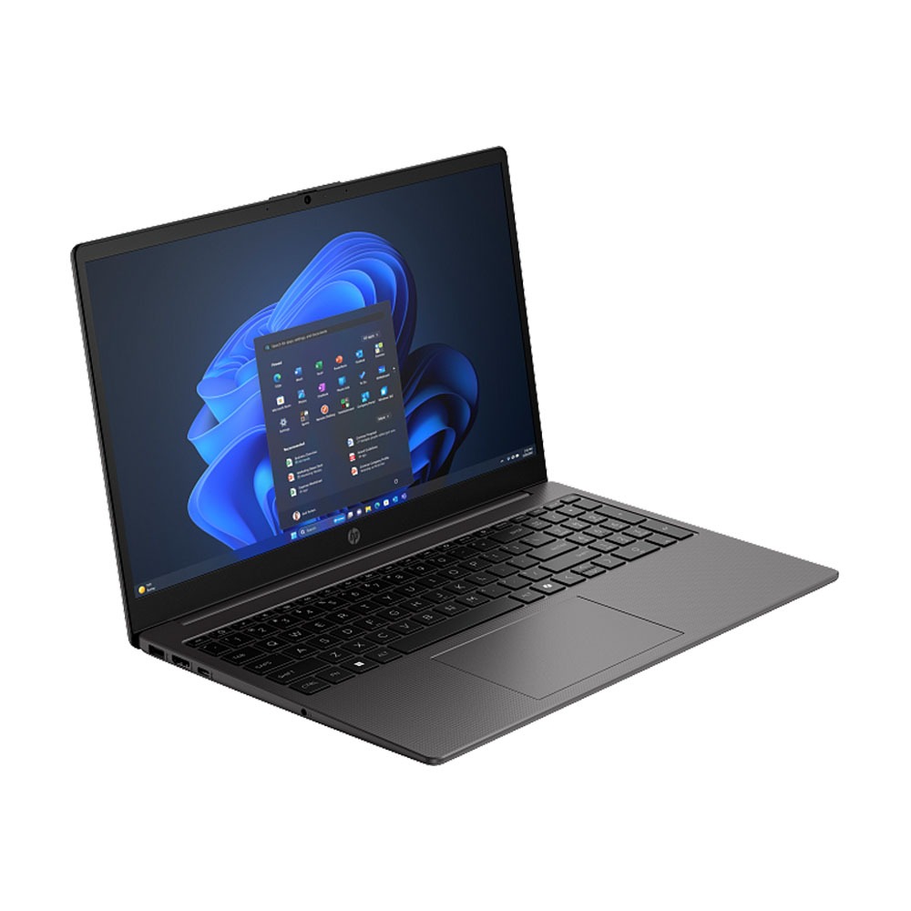 HP 250R G10 Laptop, Intel Core 3 100U Processor, 8GB RAM DDR5, 512GB SSD NVMe, Intel® Graphics Integrated, 15.6" FHD Display, Windows 11 Pro (License) - Dark Ash Silver | D36CZAT