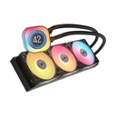 Corsair iCUE Link Titan 360 RX LCD RGB Extreme Performance 360mm Liquid CPU Cooler - Black