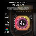 Corsair iCUE Link Titan 360 RX LCD RGB Extreme Performance 360mm Liquid CPU Cooler - Black