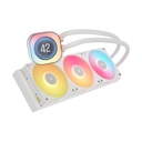 Corsair iCUE Link Titan 360 RX LCD RGB Extreme Performance 360mm Liquid CPU Cooler - White