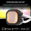 Corsair Nautilus 240 RS ARGB Performance 240mm Liquid CPU Cooler - White