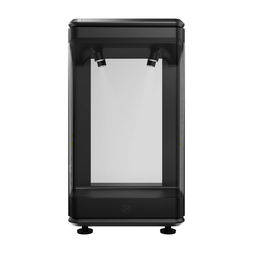 Cooler Master MasterFrame 360 Stage Mirror ATX Mid-Tower Right & Left Panel Tempered Glass Case -Black