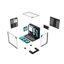 Acer V330 ATX Mid Tower Three Panel Front Top & Left Side Tempered Glass Case With 6 ARGB Fans - Black
