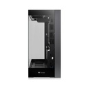 Thermaltake CTE E550 TG Mid Tower ATX Case, 3 Tempered Glass Panels Hidden-Connector Motherboard Support Three-Way VGA Installations Dual Chamber Design, Black | CA-1Z8-00M1WN-00