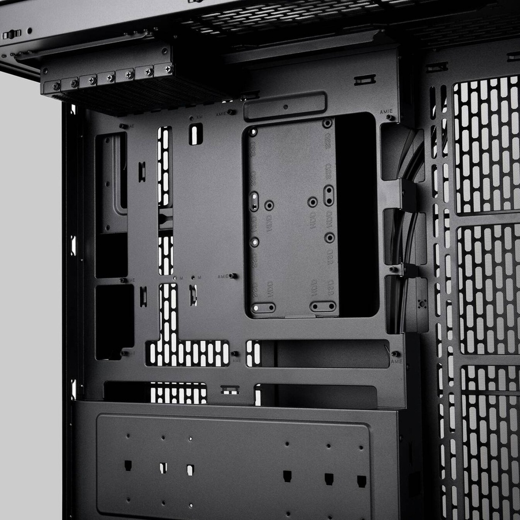 Thermaltake CTE E550 TG Mid Tower ATX Case, 3 Tempered Glass Panels Hidden-Connector Motherboard Support Three-Way VGA Installations Dual Chamber Design, Black | CA-1Z8-00M1WN-00