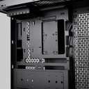 Thermaltake CTE E550 TG Mid Tower ATX Case, 3 Tempered Glass Panels Hidden-Connector Motherboard Support Three-Way VGA Installations Dual Chamber Design, Black | CA-1Z8-00M1WN-00
