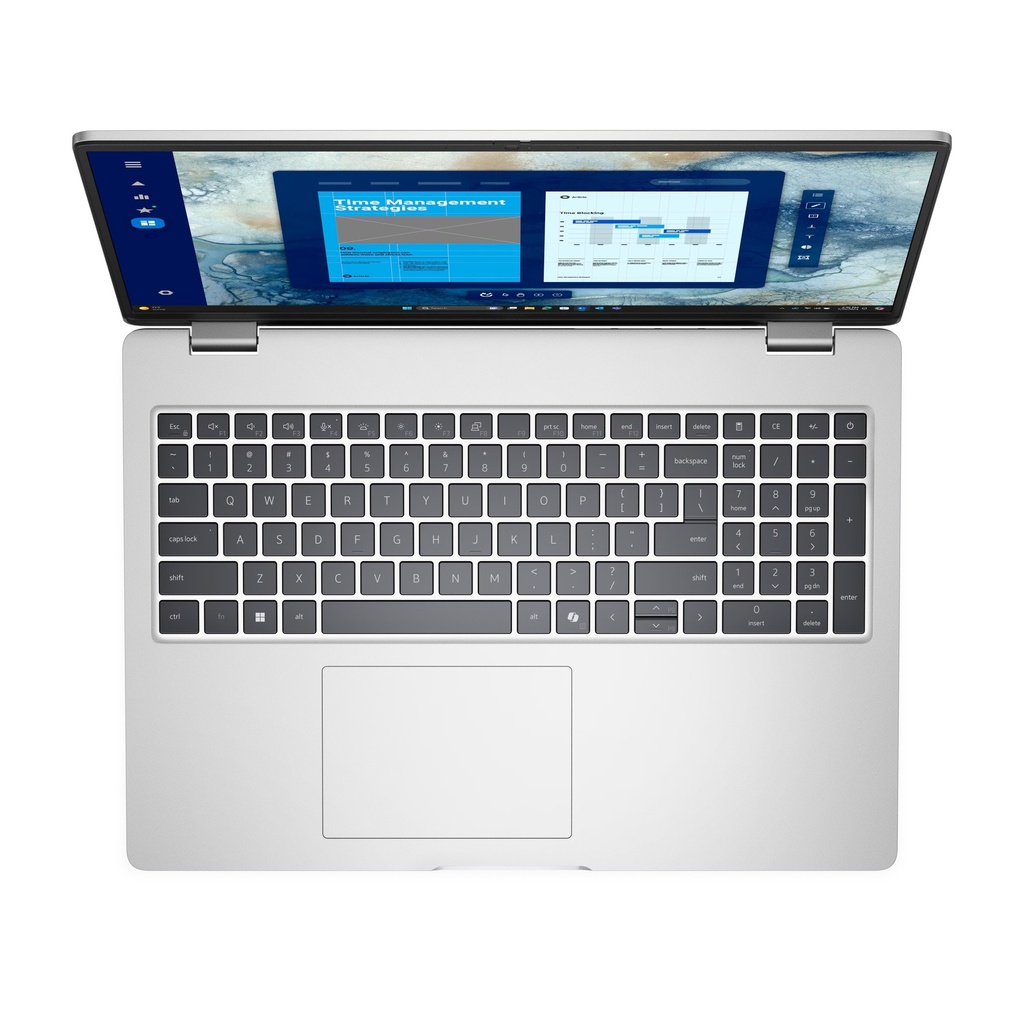 Dell Pro 16 Plus Laptop, Intel Core Ultra 7 255U Processor, 16GB Ram, 512GB SSD, Integrated Intel Graphics, 16’’ FHD+ IPS Display, Backlit Copilot key Keyboard, Windows 11 Pro (License), Silver | PB16250