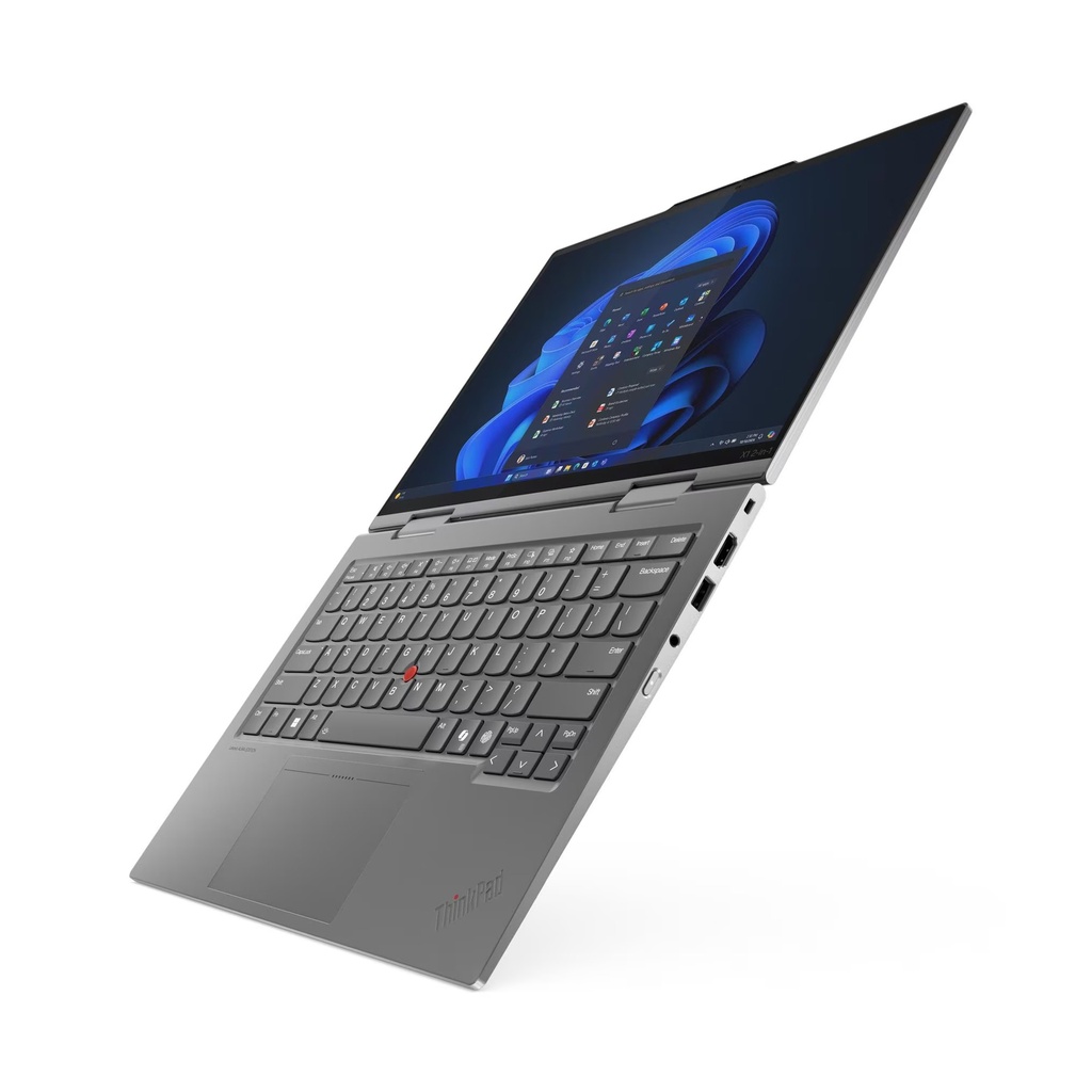 Lenovo ThinkPad X1 2-in-1 Gen 10 Aura Edition, Intel Core Ultra 7 255U Processor, 32GB RAM, 1TB NVMe SSD, Integrated Intel® Graphics, 14" WUXGA IPS Multi-touch Display, Backlit Keyboard, Windows 11 Pro License + Free Gift Lenovo 512GB Portable SSD