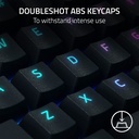 Razer BlackWidow V4 Pro Wired Mechanical Gaming Keyboard: Yellow Mechanical Switches, Linear & Silent, Doubleshot ABS Keycaps, Command Dial, Programmable Macros - Chroma RGB - Black