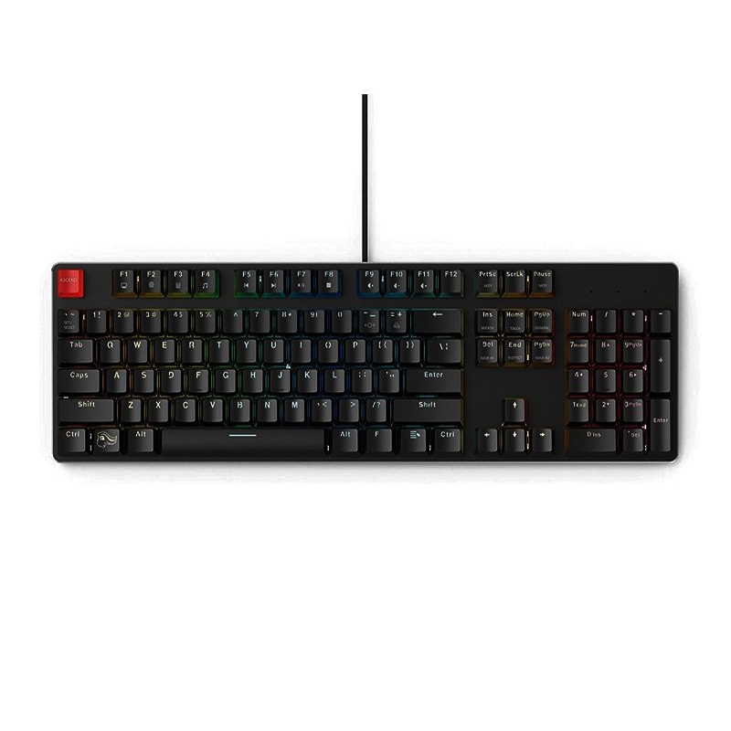 Glorious Modular Mechanical Keyboard - Full Size (Pre-Built) Gateron Brown Switch