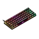 SteelSeries Apex 9 Mini (60%) Mechanical Wired Gaming Keyboard - OptiPoint Swappable Optical Linear Red Switches, Aircraft Grade Aluminum Alloy, For PC/PS5 & Xbox