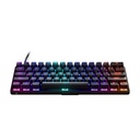 SteelSeries Apex 9 Mini (60%) Mechanical Wired Gaming Keyboard - OptiPoint Swappable Optical Linear Red Switches, Aircraft Grade Aluminum Alloy, For PC/PS5 & Xbox