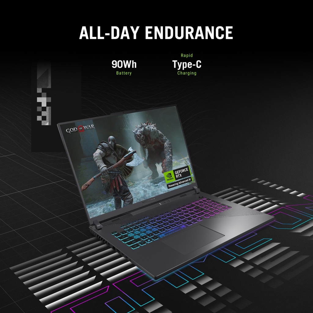 Asus Rog Strix G18 G815JPR-IS96 Intel Core i9 14900HX 32GB RAM 1TB SSD GeForce RTX 5070 8GB 18" WUXGA Windows 11 Home -Eclipse Gray