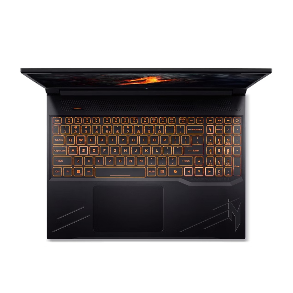 Acer Nitro V 16 Gaming Laptop, Intel Core i5-14450HX Processor, 8GB DDR5 RAM, 512GB SSD NVMe, RTX 4050 6GB Graphics, 16" WUXGA IPS 165Hz Display, Backlight Keyboard, Windows 11 Pro (License), Obsidian Black