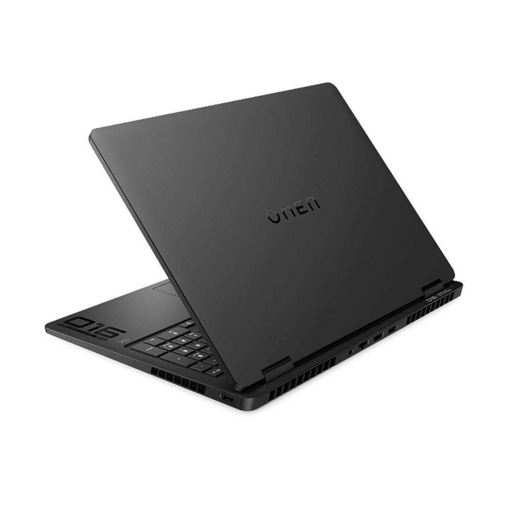 HP Omen (16-AM0002NE) Gaming Laptop, Intel Core 5-210H Processor, 16GB DDR5 RAM, 512GB NVMe SSD, RTX 5050 8GB GPU, 16" 2K IPS 144 Hz Display, Backlit Keyboard, Windows 11 Pro (License), Shadow Black
