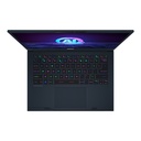 MSI Stealth 14 AI Studio A1VFG-091US Gaming Laptop, Intel Core Ultra 9 185H Processor, 32GB DDR5 RAM, 1TB NVMe SSD, RTX 4060 8GB VGA, 14" FHD IPS 165Hz Display, Per-Key RGB Keyboard, Windows 11 Home, Star Blue | 9S7-14K212-091