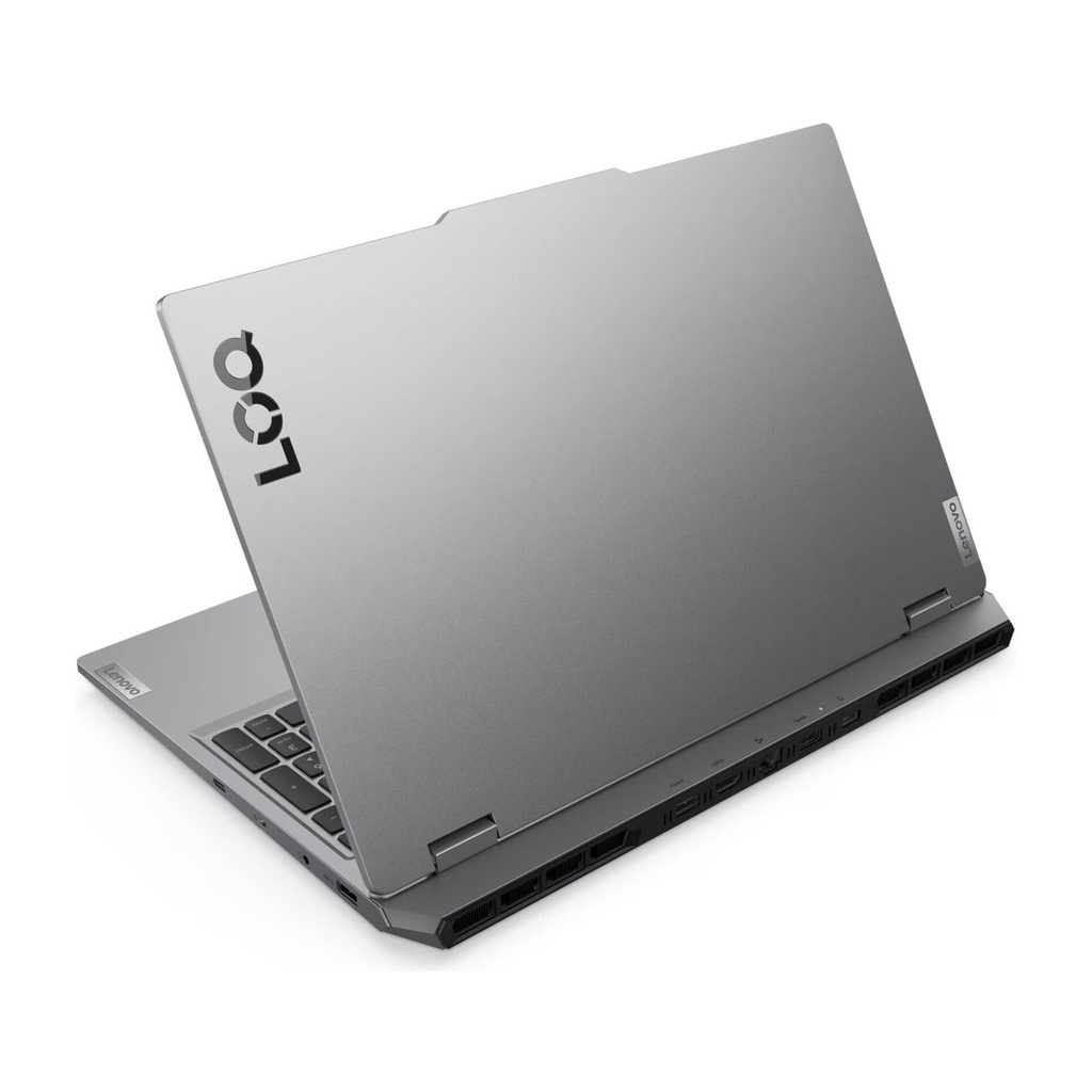 Lenovo Loq 15IRX9 Gaming Laptop, Intel Core i7-13650HX Processor, 16GB DDR5 RAM, 512GB NVMe Gen4 SSD, RTX 3050 6GB Graphics, 15.6" FHD IPS 144Hz Display, White Backlit Keyboard, Windows 11 Pro License, Luna Grey + Free Gift Lenovo Laptop Bag