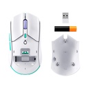 HyperX PulseFire Haste 2 Core Wireless/Bluetooth Long Lasting Battery Life For Pc,PS5/Xbox Series X|S,Xbox One - White