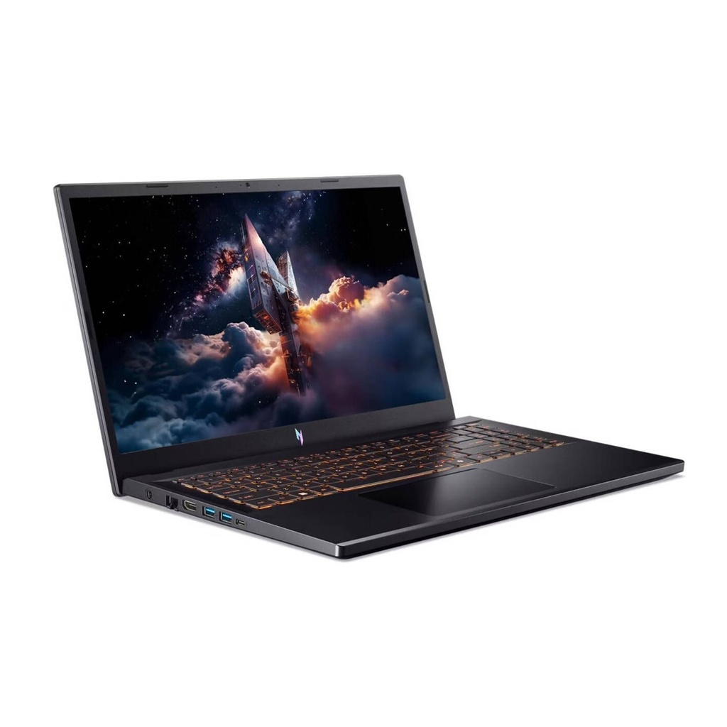 Acer Nitro V 15 Gaming Laptop Core i9-13900H Processor, 16GB RAM, 512GB NVMe SSD, GeForce RTX 5050 8GB Graphics, 15.6" FHD IPS 165Hz Display, Backlit Keyboard, Windows 11 Pro (License), Obsidian Black | NH.QZ7EM.001
