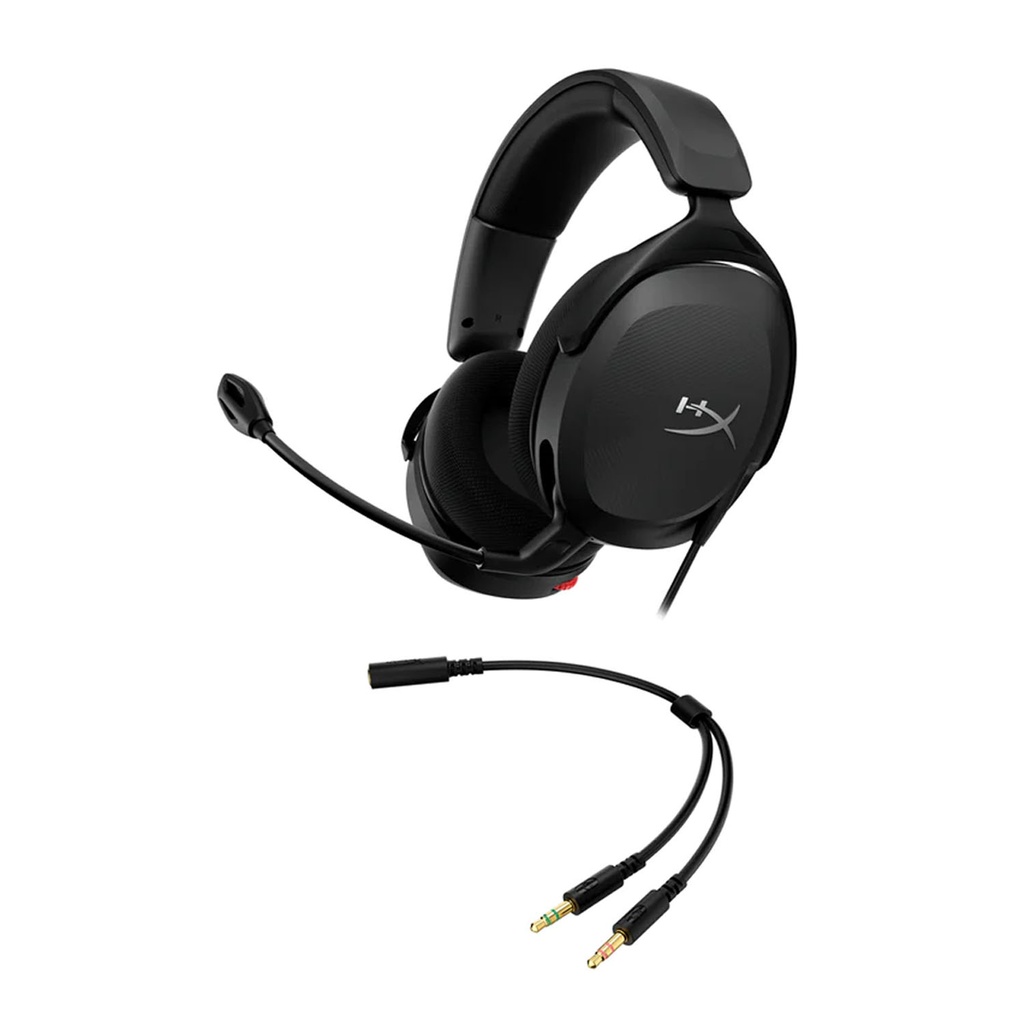 HyperX I Cloud Stinger 2 Core Wired Gaming Headset Immersive DTS:X Headphone Spatial Audio For PC - Black