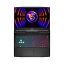 MSI Katana 15 B14WGK-224XAE Gaming Laptop, Intel Core i7-14650HX Processor, 16GB RAM DDR5-5600MHz, 512GB SSD NVMe, GeForce RTX 5070 8GB VGA, 15.6" FHD 144Hz Display, Windows 11 Pro (License) 4-Zone RGB Gaming Keyboard - Black