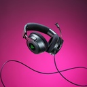 Razer Kraken V4 X Wired Gaming Headset, 40 mm Drivers, Cardioid Mic, Memory Foam Cushions, Chroma RGB Lighting, Type C & Type A Cable, for PC, Mac, PS5, Nintendo Switch 2, Steam Deck, Smartphone, Black | RZ04-05180100-R3U1