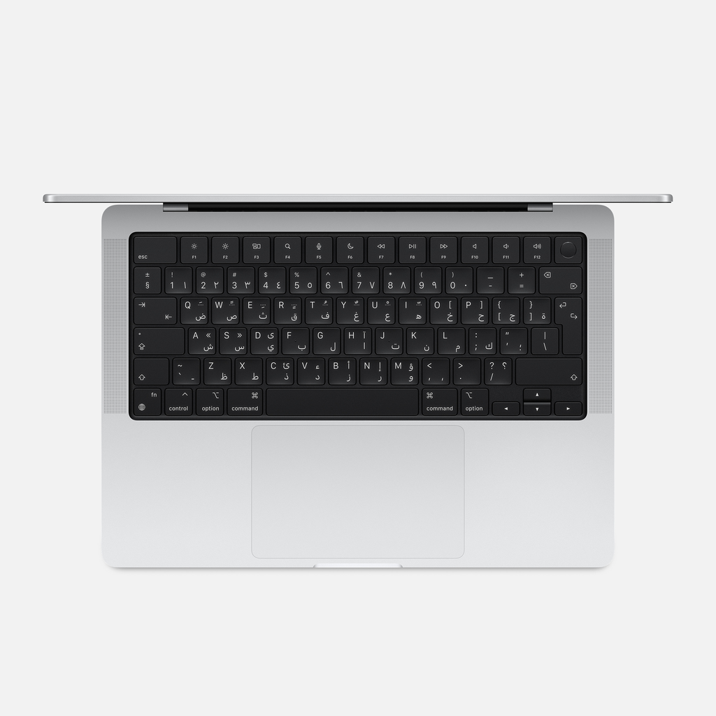 Apple MacBook Pro 14'' M4 Pro Chip 12-Core CPU 16-Core GPU 24GB RAM 512GB SSD (Eng/Arb KB) - Silver