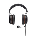 Beyerdynamic MMX 100 Studio-Class Analog Gaming Headset Detachable Meta Voice Microphone With Pop Filter - Black