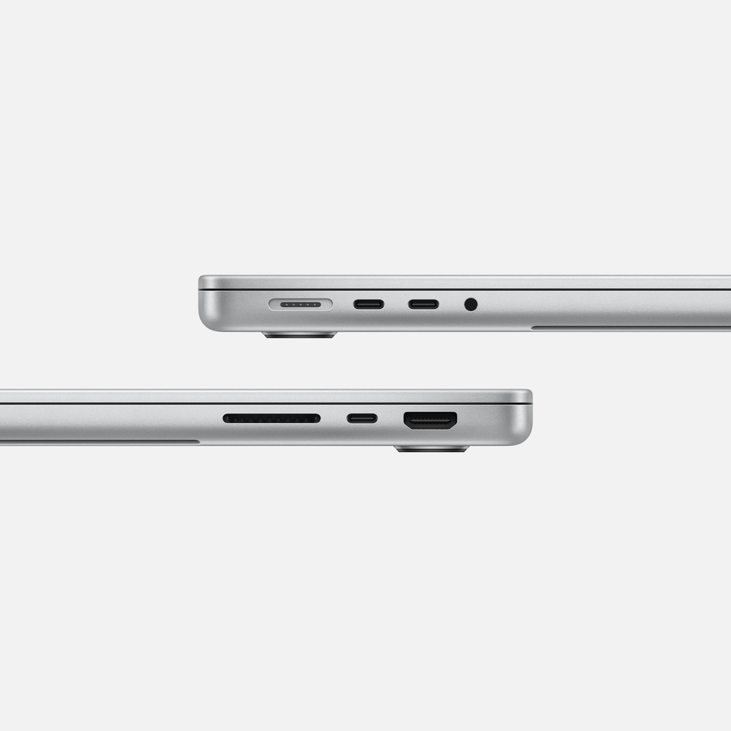Apple MacBook Pro 14'' M4 Pro Chip 12-Core CPU 16-Core GPU 24GB RAM 512GB SSD (Eng/Arb KB) - Silver