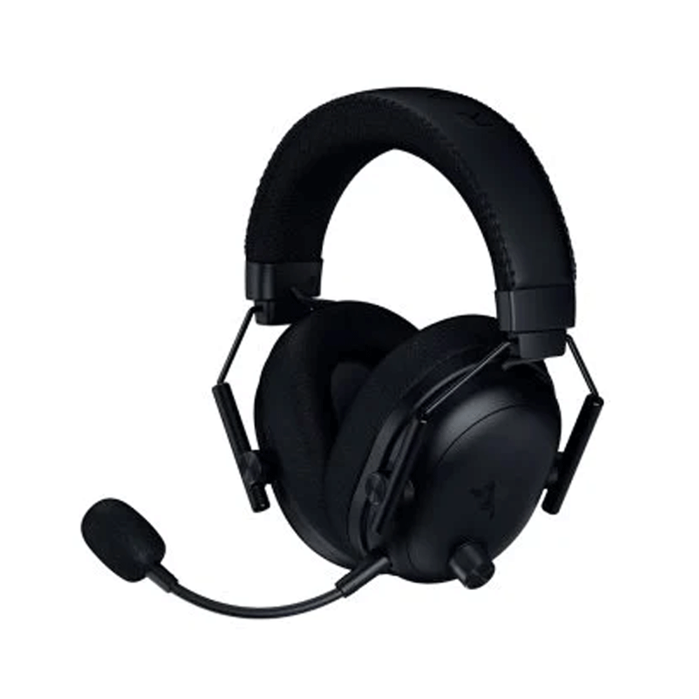 Razer BlackShark V3 Pro Wireless ANC Gaming Headset, Wireless / Bluetooth / USB Wired / 3.5 mm, Detachable Mic, Works with Mac/PC, PS5™, PS4, Switch, Smartphone, 70 hours Battery life, Black | RZ04-05400100-R3M1