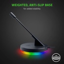 Razer Gaming Mouse Bungee V3 Chroma: Drag-Free Wired Mouse Support, for Esports-Level Performance, Weighted Base, Anti-Slip Feet - Classic Black
