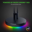 Razer Gaming Mouse Bungee V3 Chroma: Drag-Free Wired Mouse Support, for Esports-Level Performance, Weighted Base, Anti-Slip Feet - Classic Black