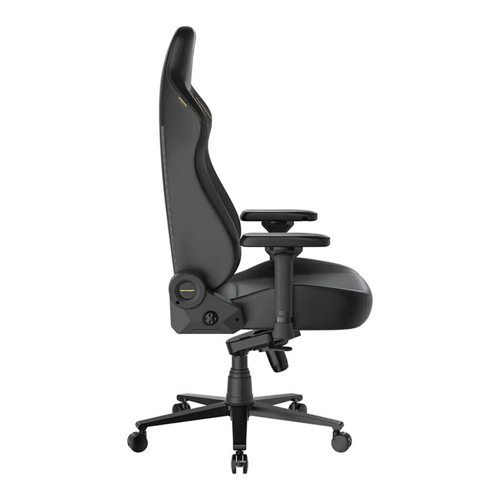 DXRacer Martian Extra Large Series Gaming Chair, 4D Armrests, Integrated Lumbar 90° ~135°Back Recline Support Steel Frame, Hydraulics-Black