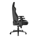 DXRacer Martian Extra Large Series Gaming Chair, 4D Armrests, Integrated Lumbar 90° ~135°Back Recline Support Steel Frame, Hydraulics-Black
