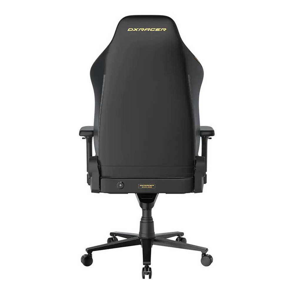 DXRacer Martian Large Series Gaming Chair, 4D Armrests, Integrated Lumbar 90° ~135°Back Recline Support Steel Frame, Hydraulics-Black/Yellow