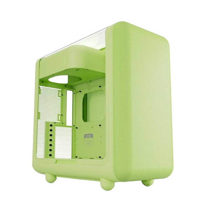[CS-HYTE-X50G-MM] HYTE X50 Micro-Mesh Mid-Tower Modern Performance Gaming Case - Matcha Milk